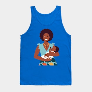 Afrocentric Mother And Baby Tank Top